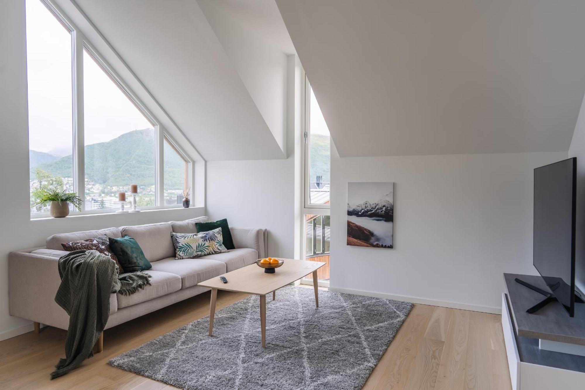 Modern Villas In Plush Town Tromsø Kültér fotó
